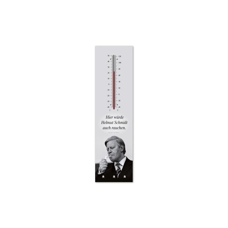 Helmut Schmidt T020 Cult Thermometer + Key Holder Aluminium Interior