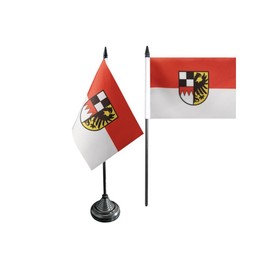 Flaggenfritze Table Flag Germany Middle Franconia + Free Sticker