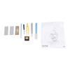 Kids Microscope Kit LED 1200X Microscope with Specimen Slides Science