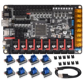 BIGTREETECH Octopus V1.1 Control Board 32bit Compatible TFT Series Screen, Support DIY Klipper Firmware and Raspberry-Pi Online Printing for Voron V2.4 Upgrade 3D Printer (with 8Pcs TMC2209)