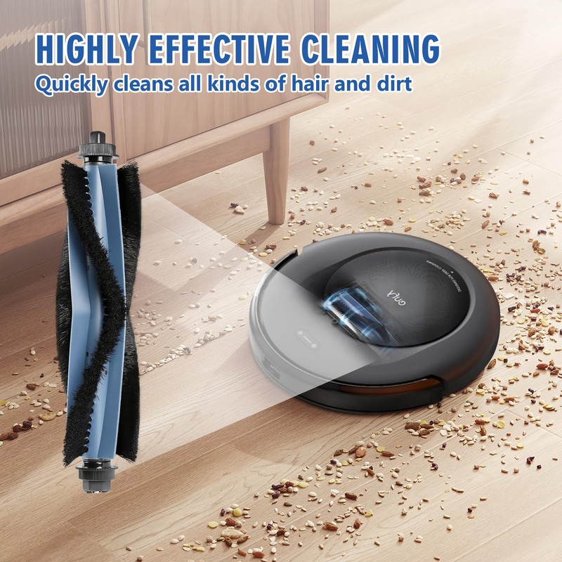 Chrostion 2 Pack Brush Rolleres Replacement Accessories Fit for eufy