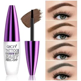 Qiciy Bálsamo Natural Grueso Para Cejas 4 Colores Naturales