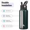 Konokyo 32 oz Insulated Water Bottle Stainless Steel Sport Bottles