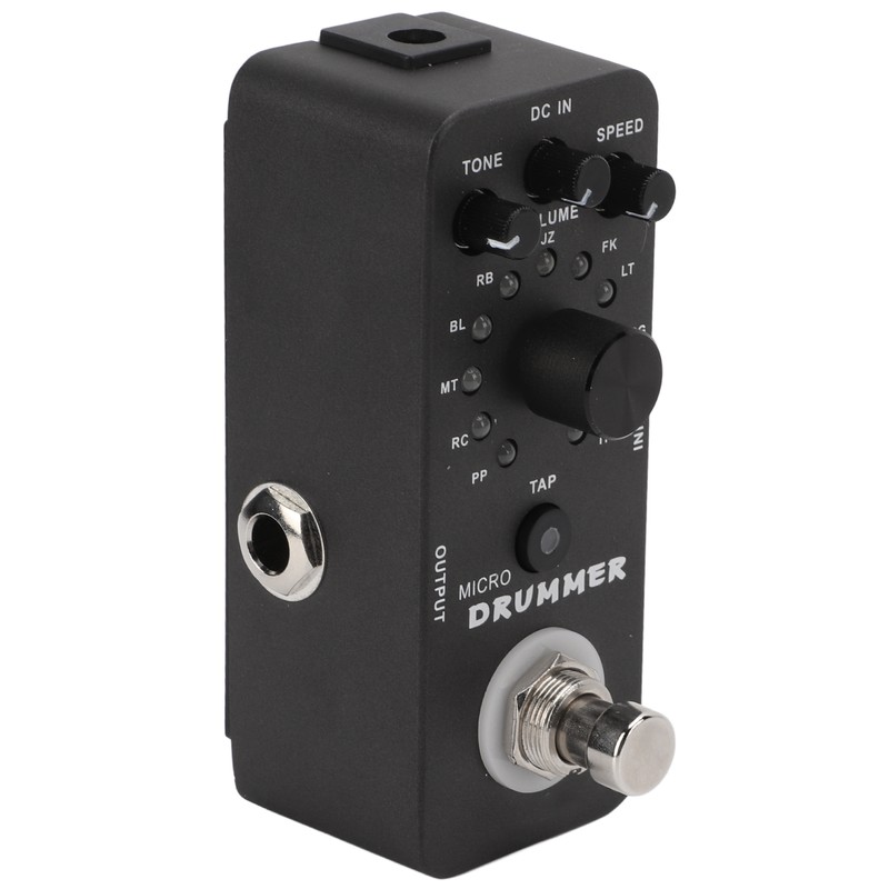 Drum Machine Pedal 121 Drum Loops Electric Guitar Monoblock Effect
