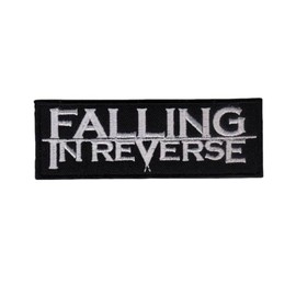 LipaLipaNa Falling In Reverse Post Hardcor Embroidered Patch Iron On Applique