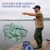 Minnow Trap 24in*10in” with Foldable Fishing Net & Collapsible Fish