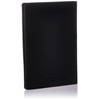 Royce Leather RFID Blocking Bifold Passport Currency Travel Wallet, Black,