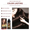 MOKERU Professional Argan Oil Hair Dye Color Shampoo 500 ML