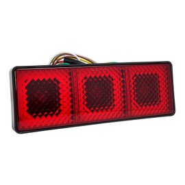 Bully CR-007XL Universal Extra Large Tow Hitch Cover/Receiver Trailer Plug in Black with Brake Light With No Manufacturer Logo or Emblem - Car, SUV and Truck Accessories