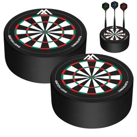 Flintronic 2Pcs Dart Holder, Mini Darts Station, Space-Saving Dart Base Station, For Steel Tip Darts, Professional Dartboard Accessories, Black