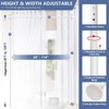 Room Divider, No Drilling Curtain Rod for Room Separation, 4-10ft
