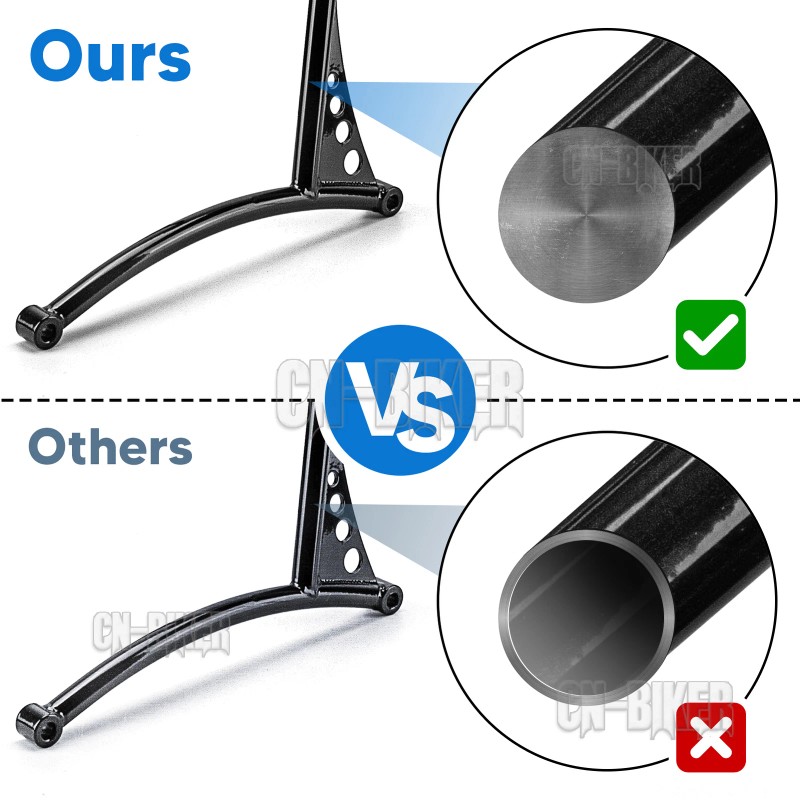 CB Detachable Sissy Bar Passenger Backrest For Harley Sportster 883