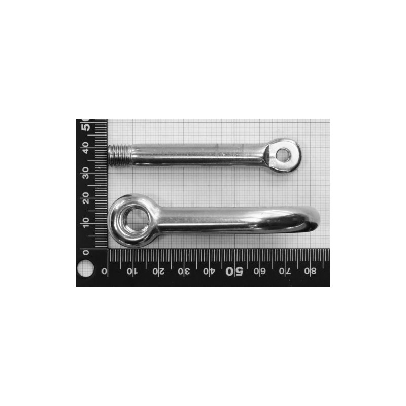 Stainless Steel Shackle Wide Shape Diameter 10 mm A4 AISI