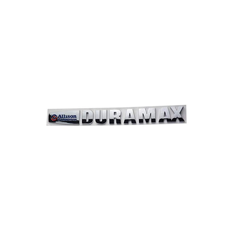 Aimoll 1x Allison Duramax Badges Emblems Replacement for Silverado 2500