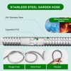 Metal Short Garden Hose 6 ft, 8 ft, 12 ft