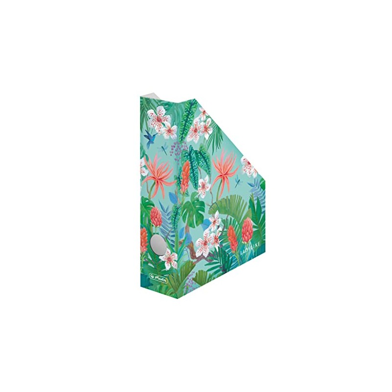 Herlitz Magazine File A4 Corrugated Cardboard 7 cm Ladylike Jungle
