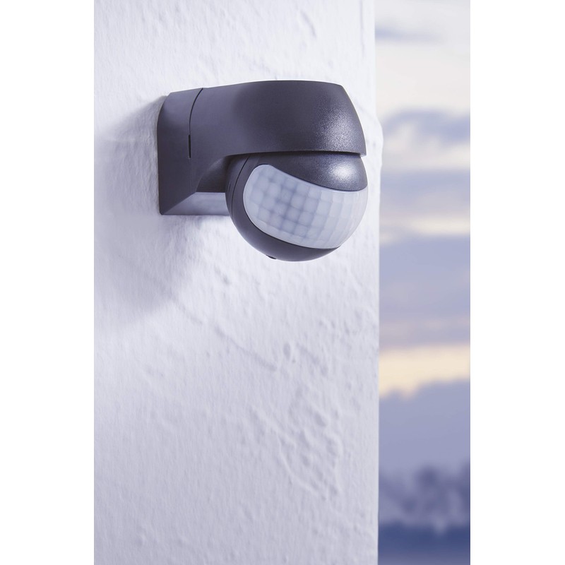 EGLO Bewegungsmelder Detect me 1, Bewegungssensor aus Kunststoff, Sensor schwenkbar,