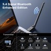 UGREEN 2-in-1 USB Bluetooth WiFi 6 Adapter for Desktop PC,