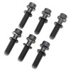 6PCS Bike Stem Bolts Titanium Alloy M5x20mm Bike Handlebar Stem