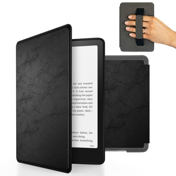 MyGadget Kunstleder Hülle für Kindle Paperwhite 12. Generation [ 2024