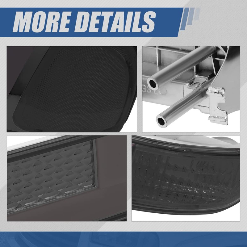 Auto Dynasty LED DRL Headlights Assembly Compatible with 1999-2007 GMC