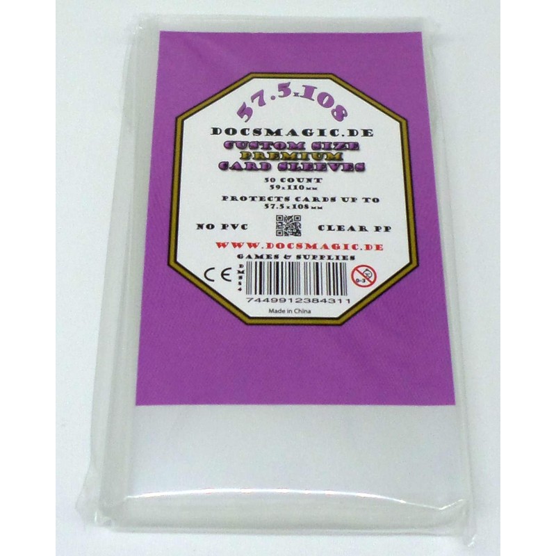 docsmagic.de 3 x 50 Premium Custom Size Board Game Sleeves