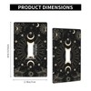Witchy Sun And Moon Light Switch Cover, Single Gang Toggle