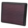 K&N Engine Air Filter: Increase Power & Towing, Washable, Premium,