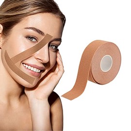 Yosoo Cinta para Levantar la Cara, Parche Antiarrugas Multifuncional Reafirmante de la Cara Cinta para Levantar las Arrugas Eliminar las Arrugas Promo
