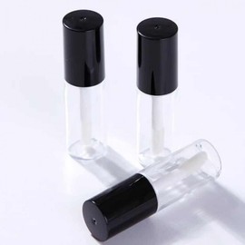Lip Gloss Tint Empty Bottle 3ml Cosmetic Container Tint Empty Bottle Black - 3ml 7ea