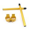 Bruce & Shark Universal 53 mm Gold Motorcycle Clip-On Handlebar
