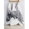 MAXWELL & WILLIAMS Echidna Tea Towel 100% Indian Cotton White