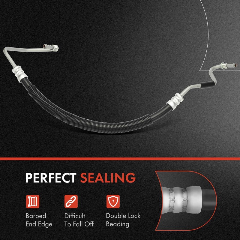 A-Premium Power Steering Pressure Hose Line Assembly Compatible with Ram