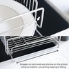 Nineware Expandable Over The Sink Dish Drying Rack – Adjustable