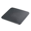 Dacasso Black Leather 4-Square Coaster Set