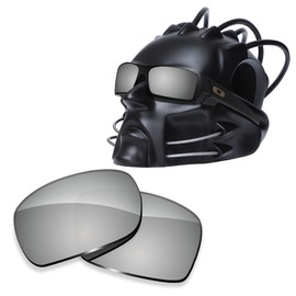 ToughAsNails Polarized Lens Replacement for Oakley Gascan Sunglasses - More Options, Silver Chrome One Size
