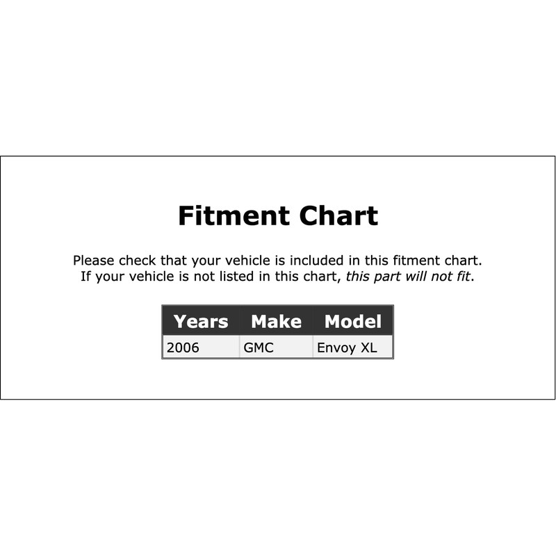 Powertrain Control Module Connector Compatible With GMC Envoy XL 2006