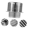 WOONEKY Stainless Steel Range Hood Cap Durable Vent Cover for