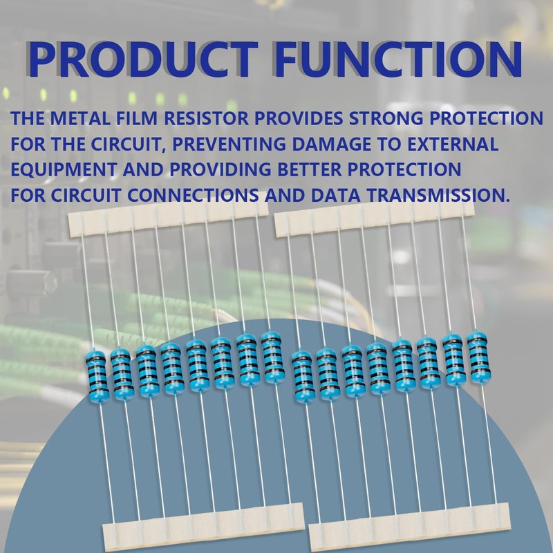 Innfeeltech 1 W 1% Tolerance 1K Ohm Metal Film Resistor