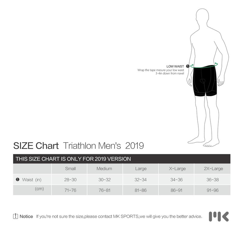 MY KILOMETRE - Pantalones Cortos de triatlón para Hombre con