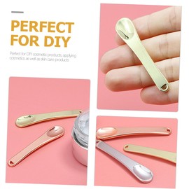 ORFOFE 5pcs Mini Beauty Spatulas Skincare Makeup Spoons Mini Lotion Spatula Eye Spoon Makeup Scoops for Women