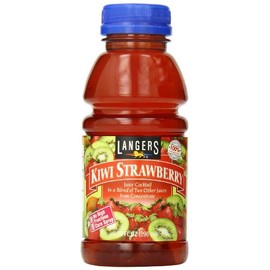Langers Juice Cocktail, Kiwi Strawberry, 10 Fl Oz (Pack of 12)