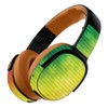 MightySkins Carbon Fiber Skin for Skullcandy Crusher 360 Wireless - Rasta Rainbow | Protective, Durable Textured Carbon Fiber Finish | Easy to Apply, Remove, and Change Styles | Made in The USA