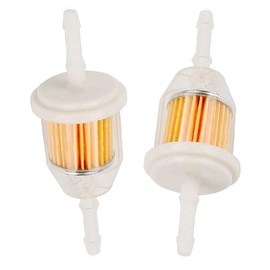 2Pcs AM116304 Fuel Filter 25 050 22-s for 1/4" and 5/16" Fuel Line Fits John deere Gy20709 Kohler 25 050 08-S 25 050 03-S Gravely 21541500 21410800 Toro/wheel Horse 71-5960