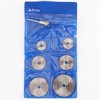 6 PCS Rotary Drill Saw Blades, Steel Saw Disc Wheel