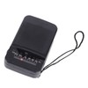 Portable AM FM Radio Black Color Headset Pluggable Built in
