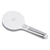 Home Bathroom Shower Head 3 Function Button Water Saving Silicone