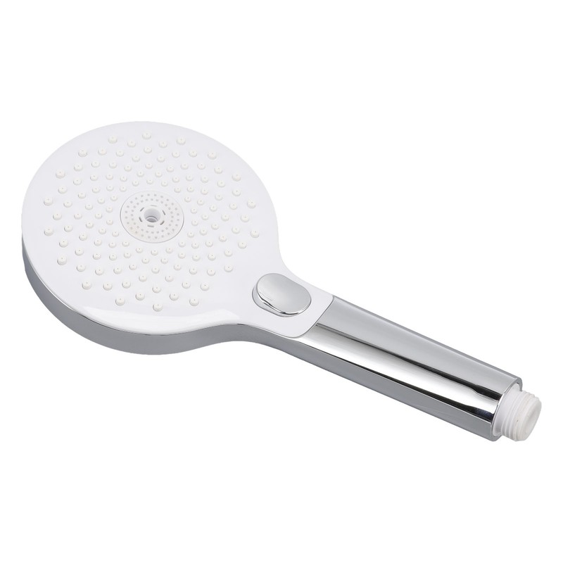 Home Bathroom Shower Head 3 Function Button Water Saving Silicone