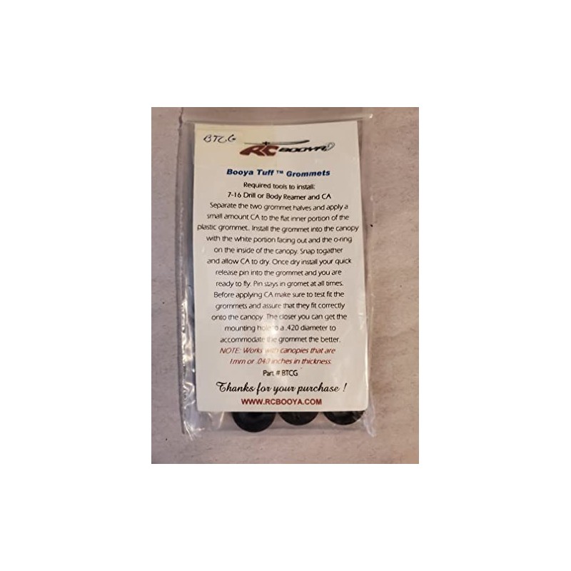 RC Booya Tuff Grommets RC #BTCG