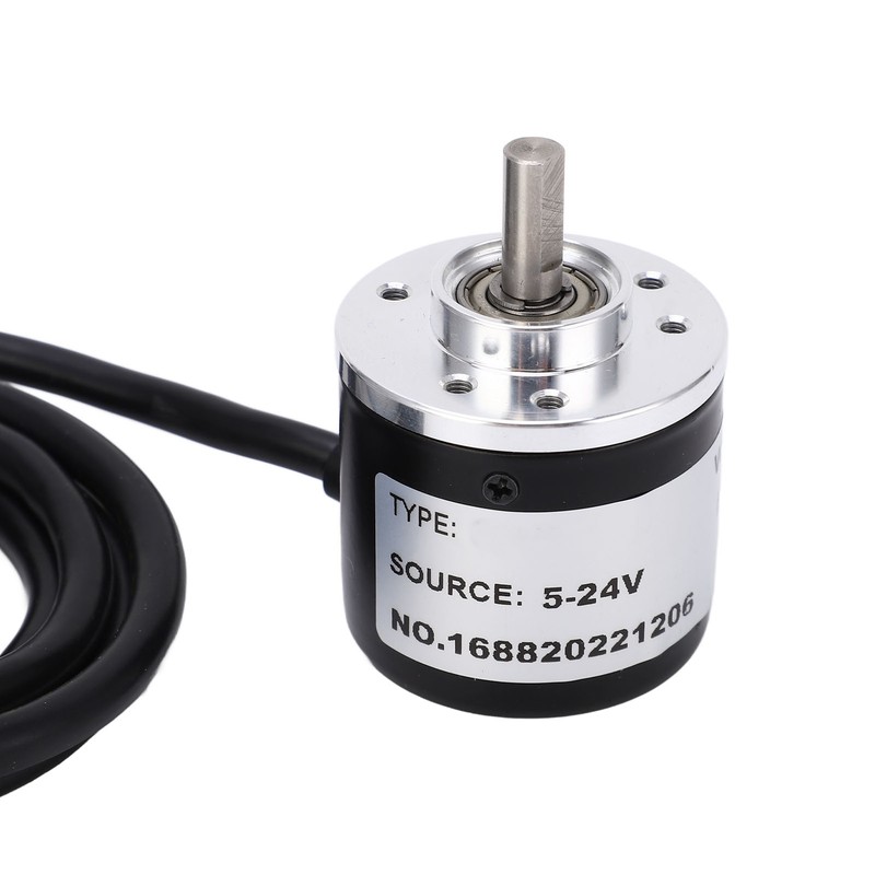 Photoelectric Rotary Encoder Gear Box Motor Incremental Encoder 6mm D